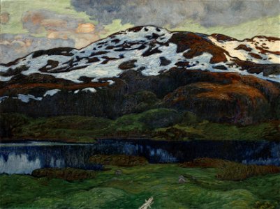 Helmer Osslund - A Summer Evening by Kallsjön - Google Art Project