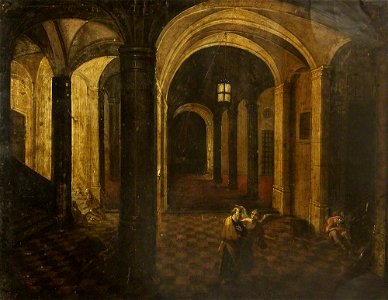 Hendrick van Steenwijck the elder (c.1550-1603) (style of) - St Peter Delivered from Prison by an Angel - 1336294 - National Trust