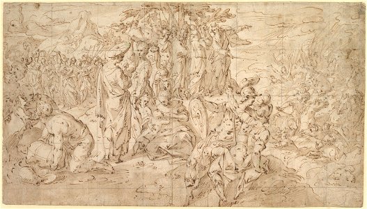 Hendrick de Clerck - The Destruction of the Pharaoh’s Army