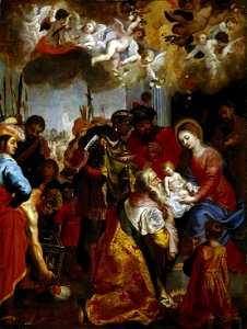 Hendrick van Balen I, Jan Brueghel I - Adoration of the Magi