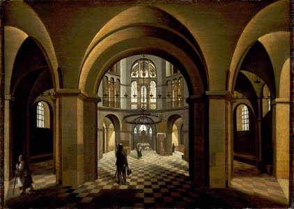 Hendrick van Steenwyck d. Ä. - Inneres des Aachener Domes - 4525 - Bavarian State Painting Collections