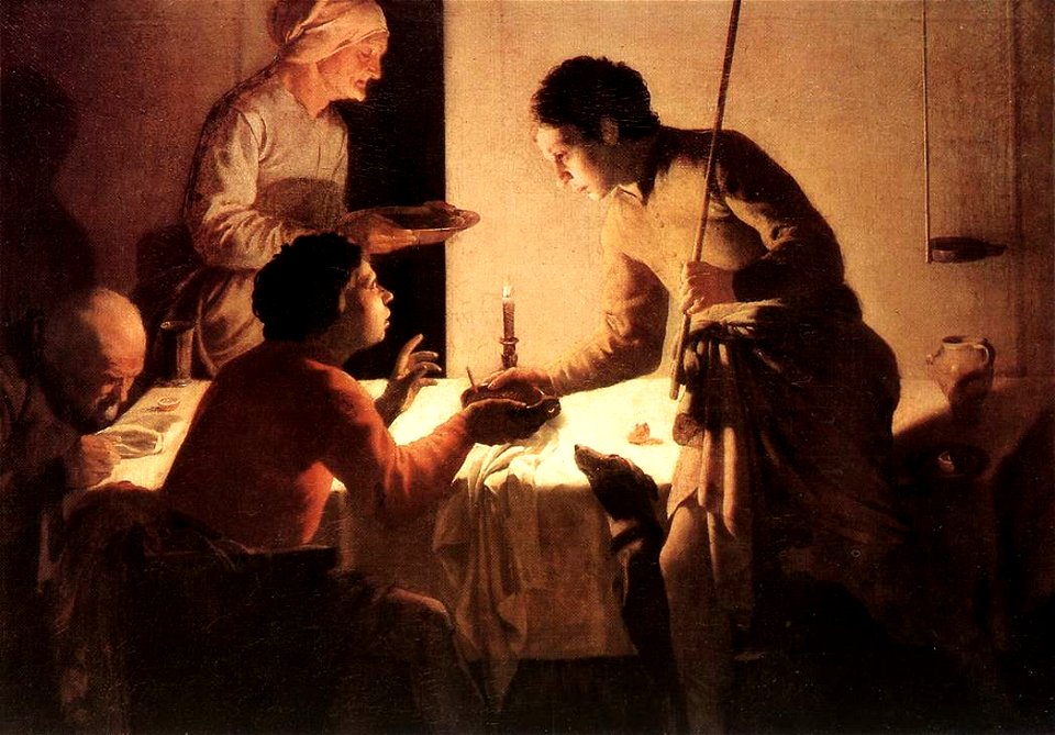 Hendrick ter Brugghen - The Supper - WGA22170