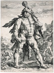 Hendrick Goltzius - The Great Hercules - Google Art Project