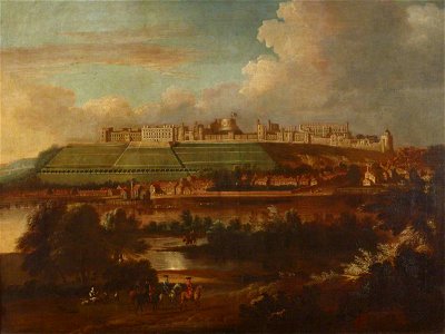 Hendrick Danckerts (1625-1680) (attributed to) - View of Windsor Castle from the River - 515623 - National Trust