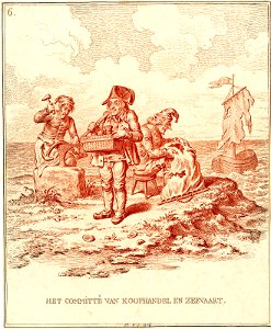 HEN COMMITTE VAN KOOPHANDEL EN ZEEVAART. (The committe' of commerce and navigation.) (BM 1851,0901.1316)