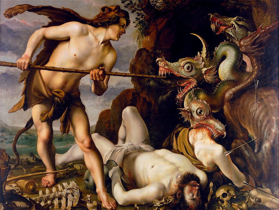 Hendrick Goltzius Cadmus Statens Museum for Kunst 1183