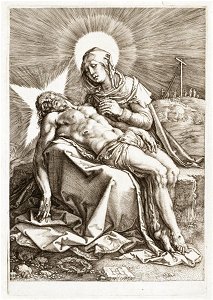 Hendrick Goltzius - Pieta - Google Art Project. Free illustration for personal and commercial use.
