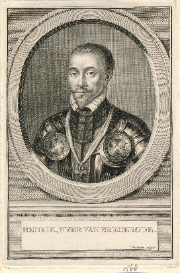 Hendrik van Brederode 1531-1568, Erfgoedcentrum Rozet, 300 191 d 2 B-25