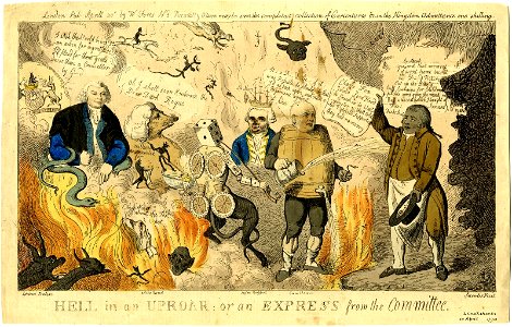 Hell in an uproar- or an express from the committee (BM 1868,0808.5928)