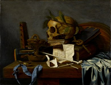 Hendrick Andriessen - Vanitas still life