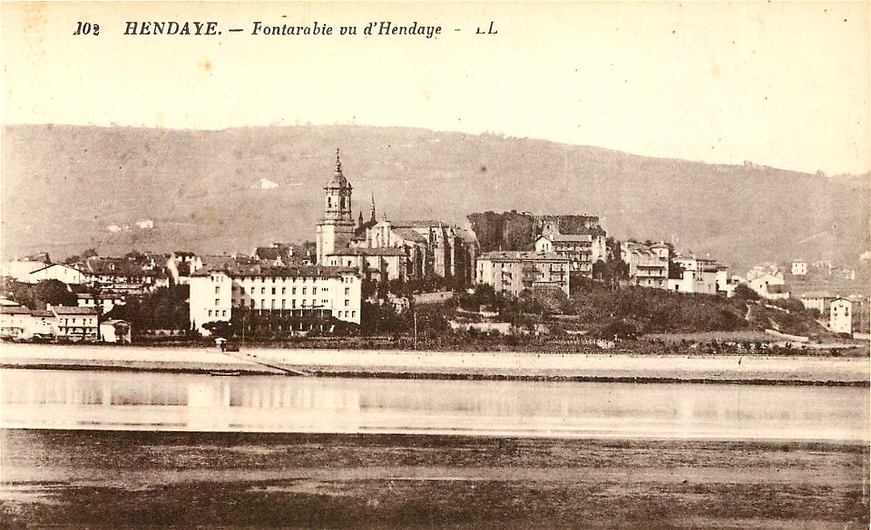 Hendaye - vue sur Fontarabie 3