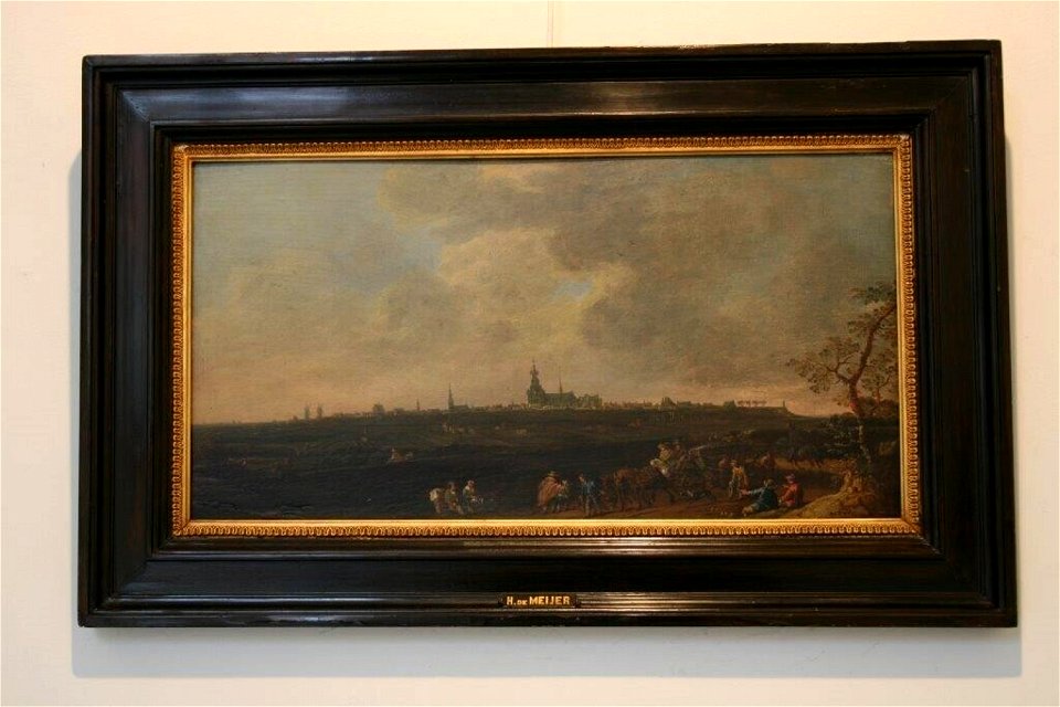 Hendrik de Meijer - Gezicht op Bergen op Zoom - 1520 (OK-LBR) - Museum Boijmans Van Beuningen