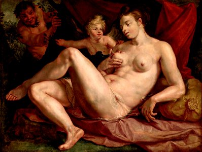 Hendrick Goltzius - Jupiter en Antiope