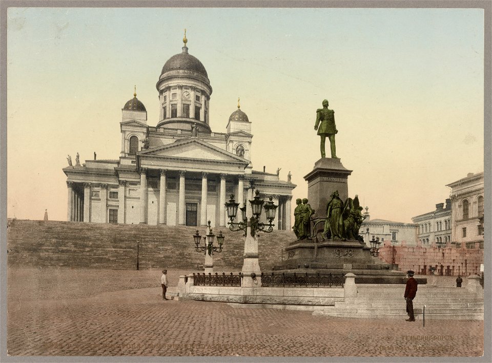 Helsingfors. L'Monument D'Alexandre II LCCN2017659707