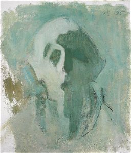Helene Schjerfbeck - Omakuva, valoa ja varjoa (1945)