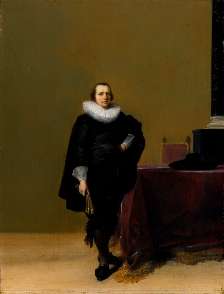 Hendrick Gerritsz Pot Portrait Jakob van de Merckt