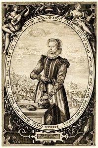 Hendrick Goltzius - Josina Hamels - Google Art Project