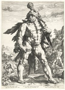 Hendrik Goltzius - De reus Hercules