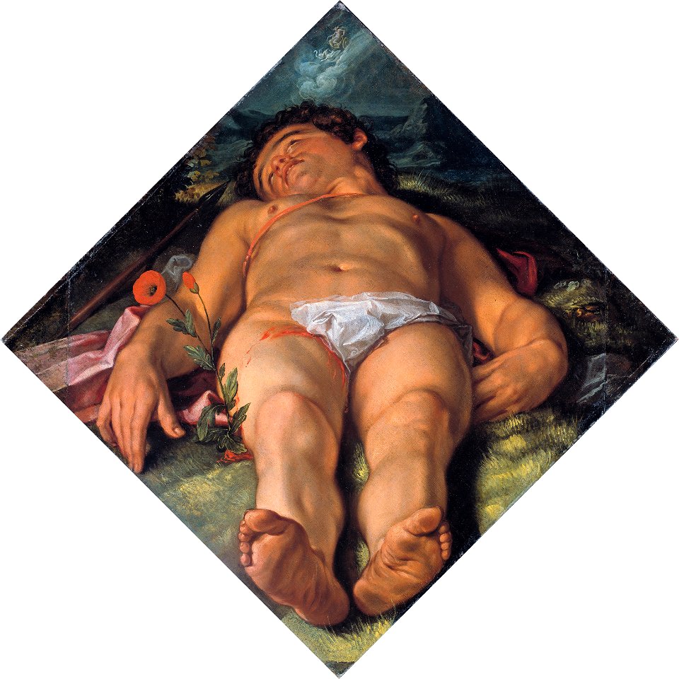 Hendrik Goltzius - Stervende Adonis