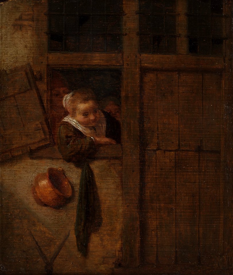 Hendrik Maertensz Sorgh - Meisje aan het venster - 1819 (OK) - Museum Boijmans Van Beuningen