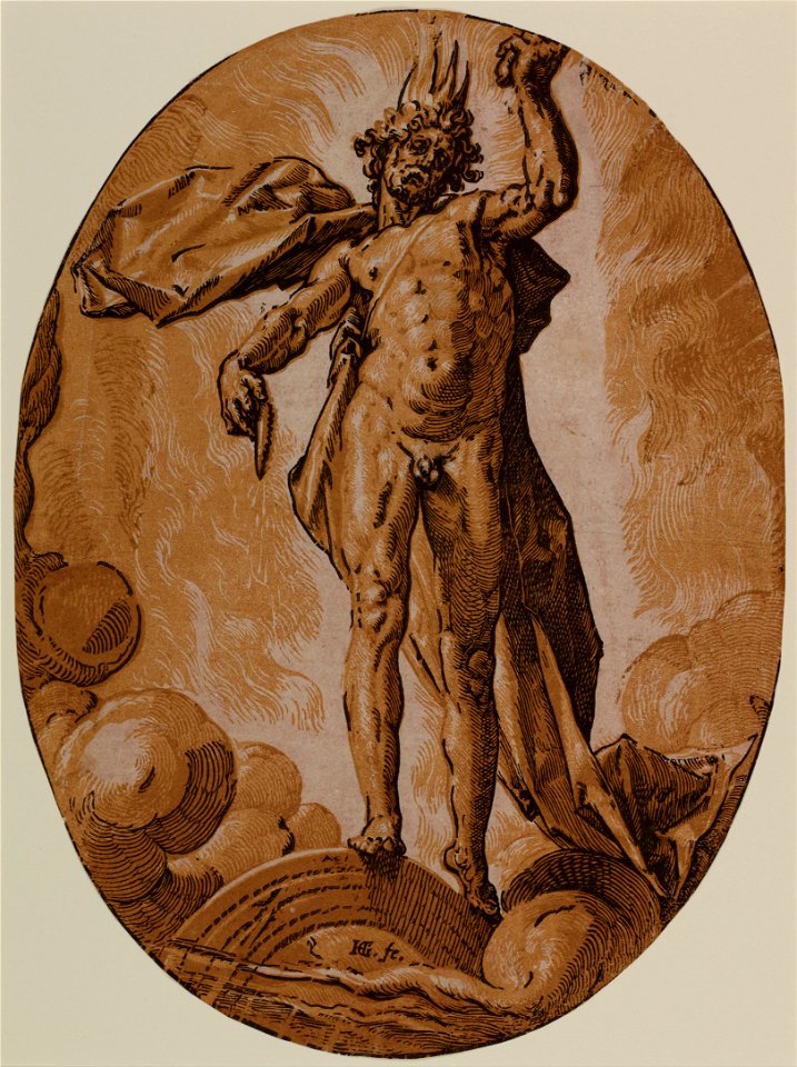 Hendrick Goltzius - Day (Helios) - Google Art Project