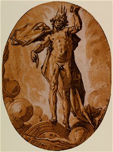 Hendrick Goltzius - Day (Helios) - Google Art Project. Free illustration for personal and commercial use.