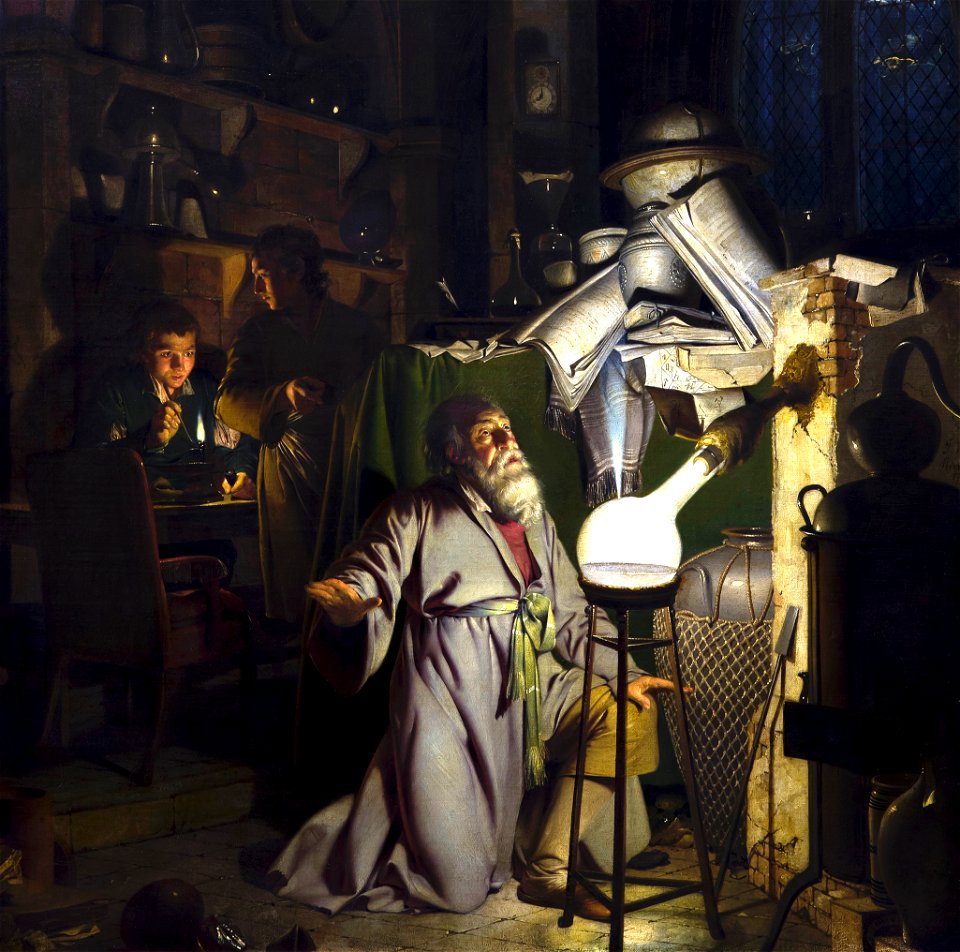 Hennig Brand (Joseph Wright)