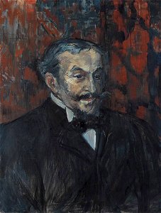 Henri de Toulouse-Lautrec - Bildnis eines Herrn (Georges de Villéchenon) - 8667 - Bavarian State Painting Collections