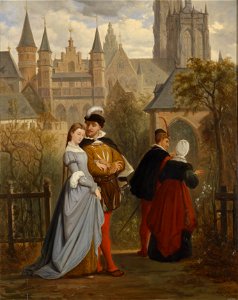 Hendrik Frans Schaefels Szene aus Goethes Faust