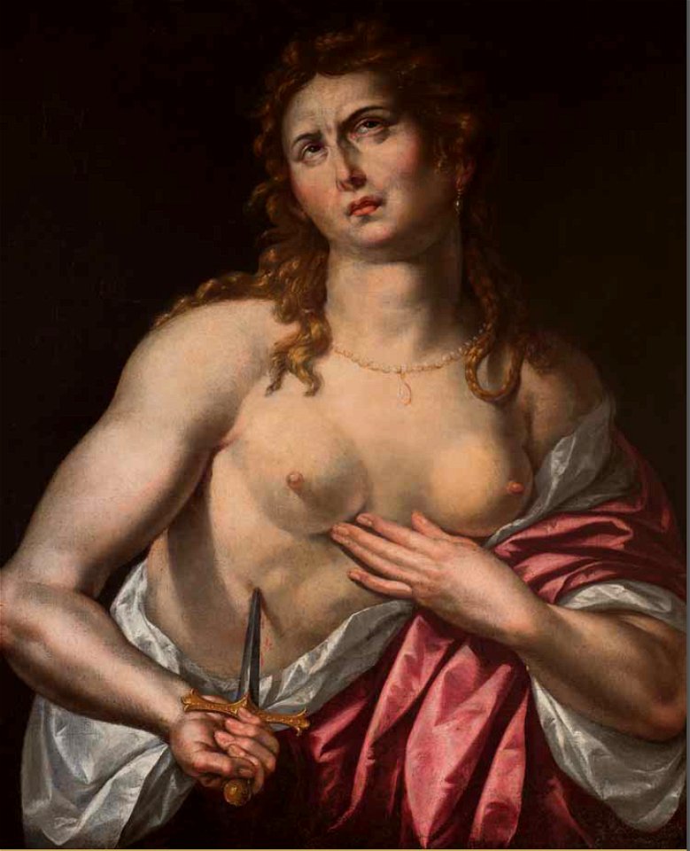 Hendrick de Clerck - The suicide of Lucretia