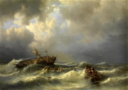 Henri Adolphe Schaep - Schipbreuk