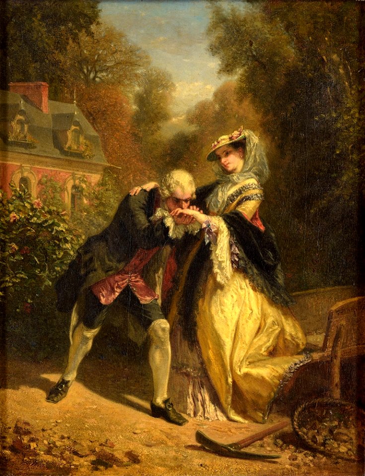 Henri Charles Antoine Baron Der Handkuss