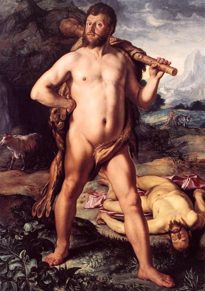 Hendrick Goltzius - Hercules and Cacus - WGA09726