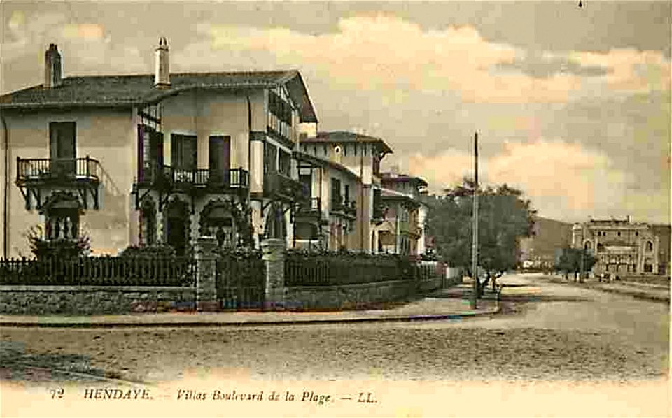 Hendaye - Villa boulevard de la plage