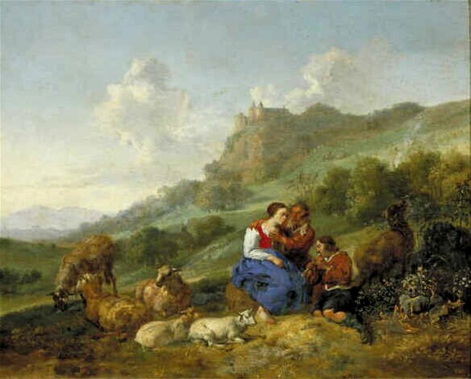 Hendrick Mommers - Bergachtig landschap - 1538 (OK) - Museum Boijmans Van Beuningen