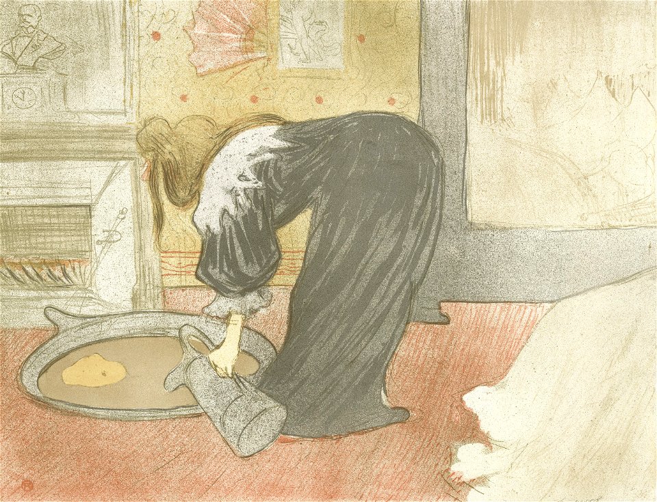 Henri de Toulouse-Lautrec - Elles- Woman at the tub - Google Art Project