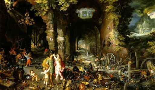 Hendrik van Balen I (1575-1632) - The Four Elements, Fire - 1257088 - National Trust