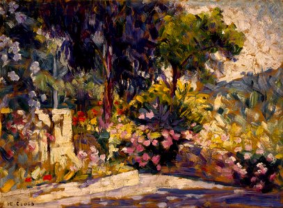 Henri Edmond Cross - The Flowered Terrace - Google Art Project