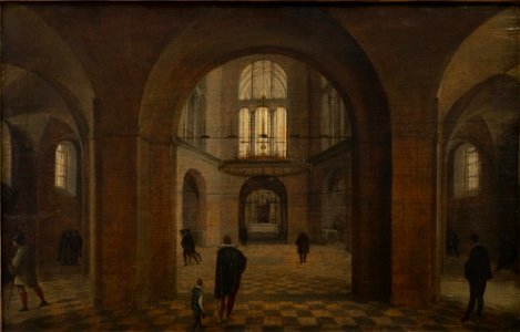 Hendrik van Steenwyk, the Elder - Cathedral of Aachen - y1928-2 - Princeton University Art Museum