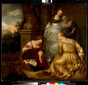 Hendrick Heerschop - De dochters van Cecrops vinden Erechthonius - BR1378 - Rijksmuseum Twenthe