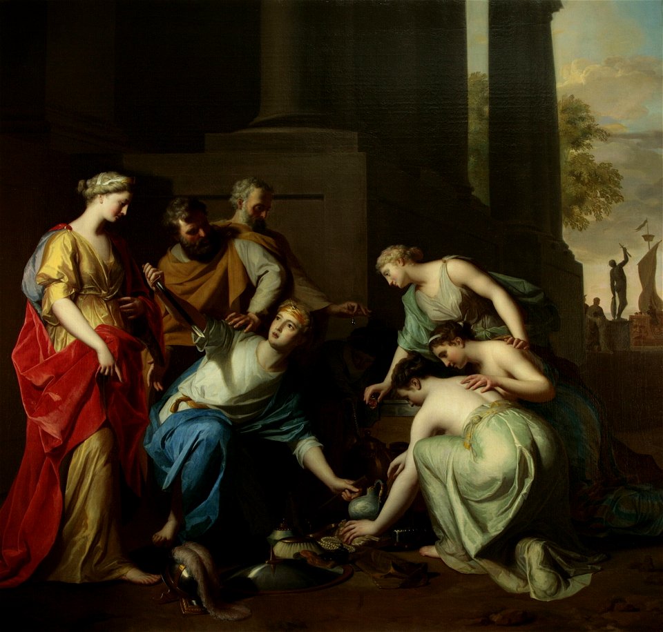 Hendrik van Limborch - Achilles temidden van de dochters van Lykomedes - 1457 (OK) - Museum Boijmans Van Beuningen