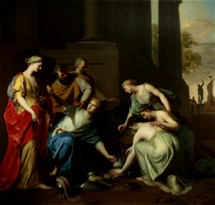 Hendrik van Limborch - Achilles temidden van de dochters van Lykomedes - 1457 (OK) - Museum Boijmans Van Beuningen