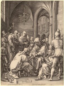 Hendrik Goltzius in the style of Albrecht Dürer - The Circumcision