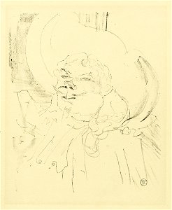 Henri de Toulouse-Lautrec Coquelin Ainé as Cyrano Litho
