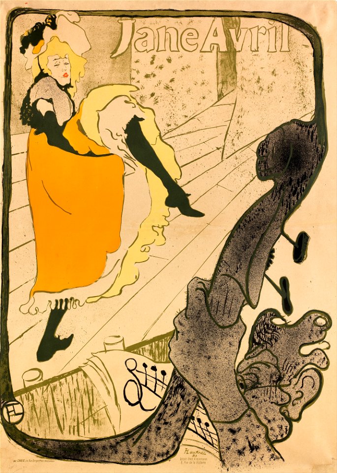Henri de Toulouse-Lautrec - Jane Avril - Google Art Project