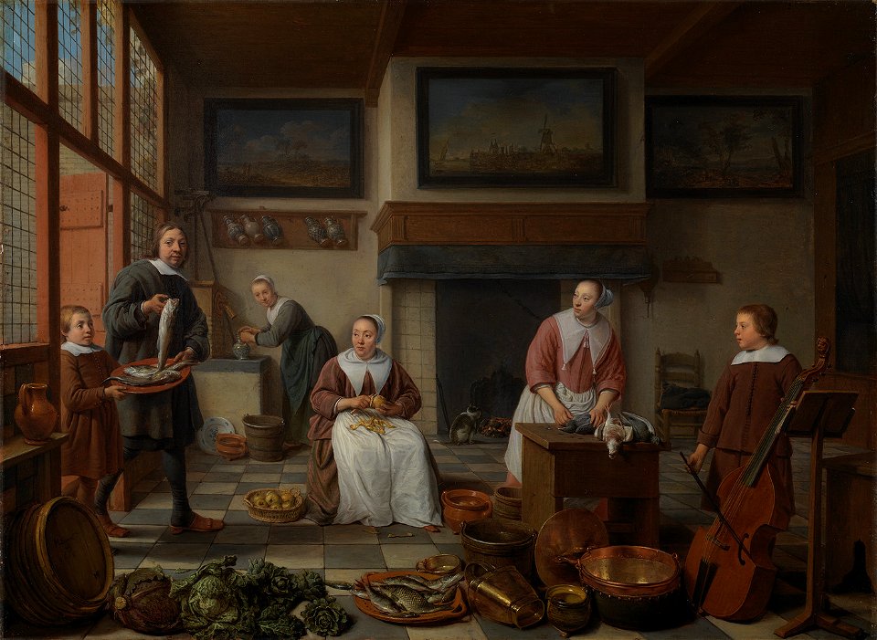 Hendrick Martensz. Sorgh - Jacob Bierens en zijn familie - 1273 - Amsterdam Museum