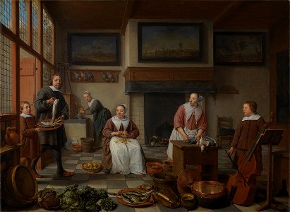 Hendrick Martensz. Sorgh - Jacob Bierens en zijn familie - 1273 - Amsterdam Museum