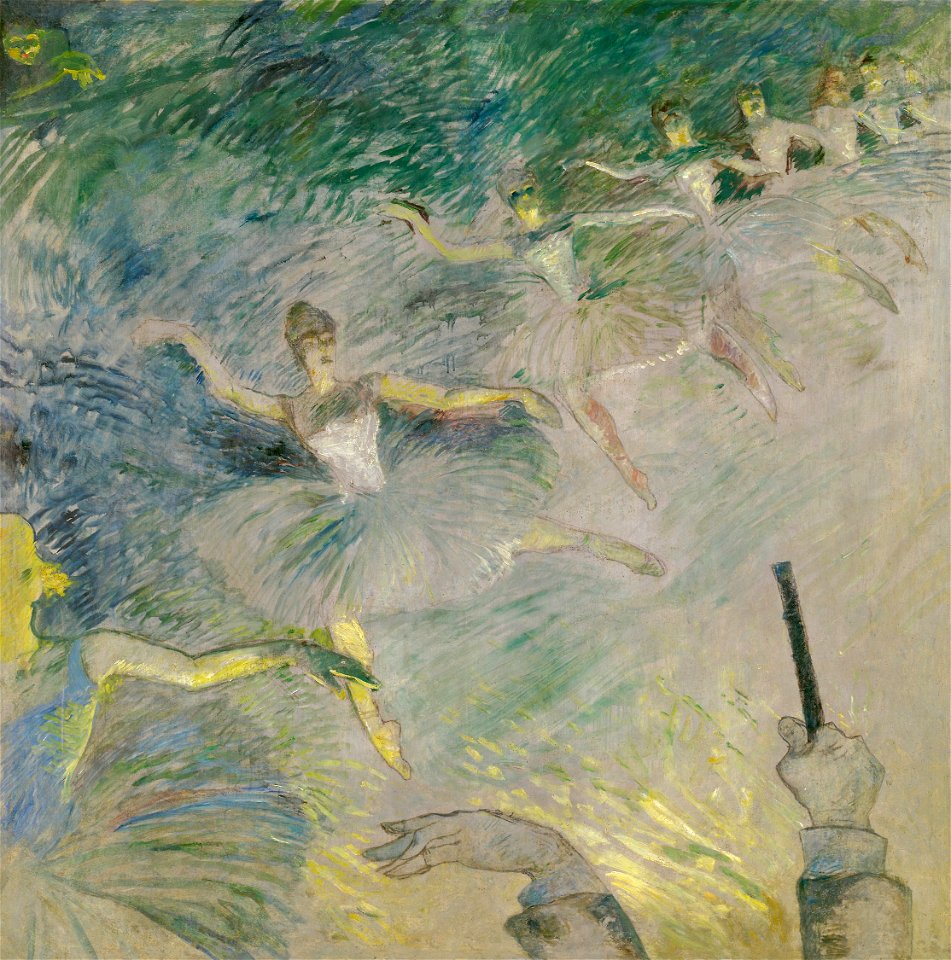Henri de Toulouse-Lautrec - Ballet Dancers - 1931.571 - Art Institute of Chicago