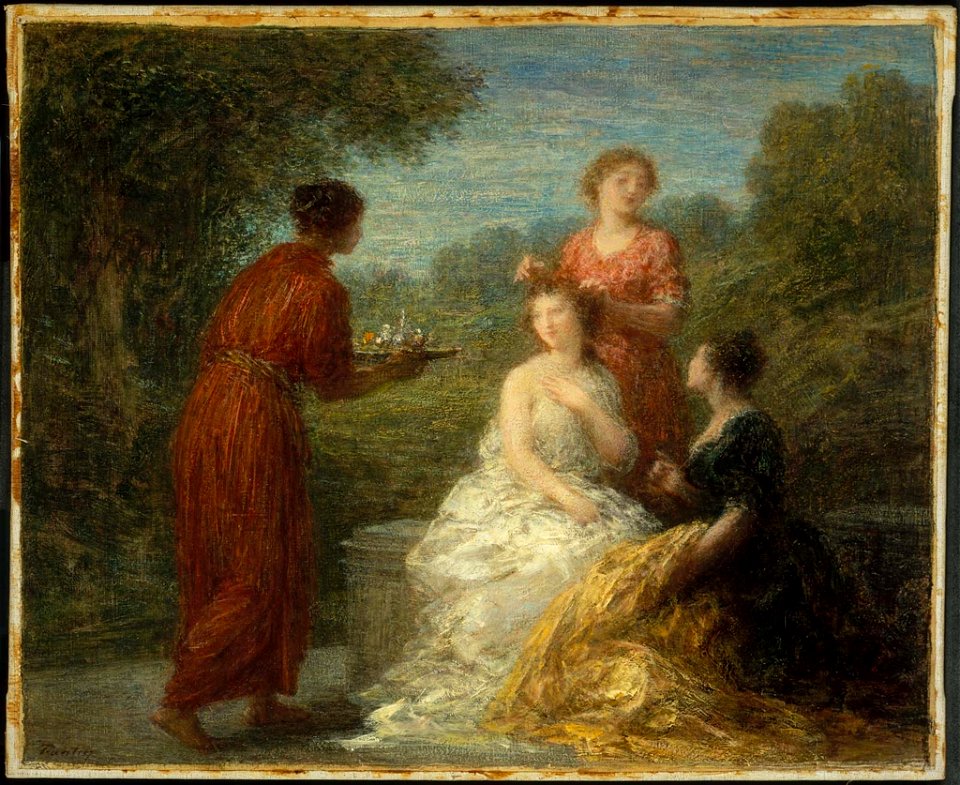 Henri Fantin-Latour - La Toilette - 25.110 - Museum of Fine Arts