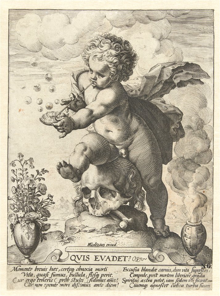 Hendrik Goltzius - Homo bulla